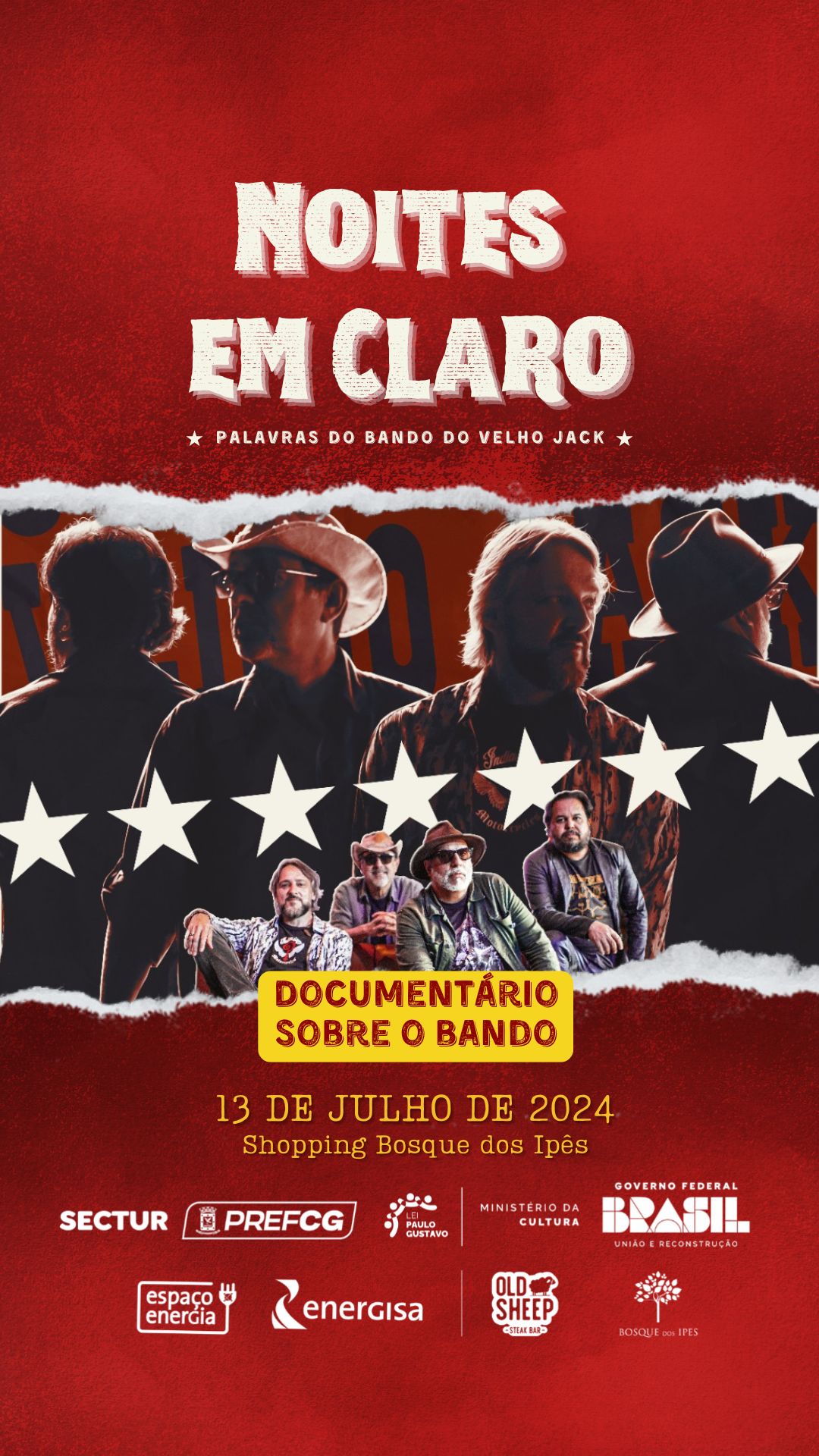 Produção e divulgação do curta documentário - Noites em Claro: Palavras do Bando do Velho Jack